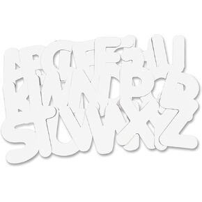 Roylco Upper Case Collage Letters, 9", 26/Pack