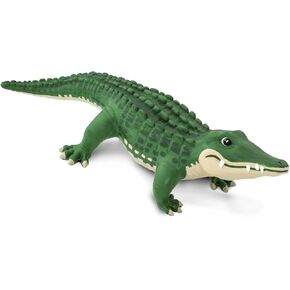 Safari Ltd. Bernie The Gator Figurine - Detailed 5.5" Plastic Model Figure - Fun Educational Play Toy for Boys, Girls & Kids Ages 3+