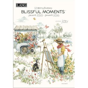 Lang, Blissful Moments by Lisa Audit 2025 Monthly Planner