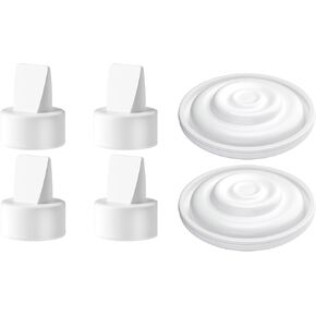 TOVVILD Duckbill Valves Silicone Membrane for Spectra, Replace Spectra Duckbill Valve, Spectra S1 S2 Breast Pump Replacement Parts