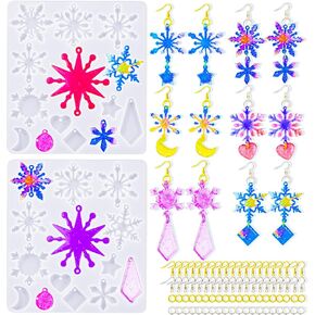 جرة قوالب راتنج عيد الميلاد مع غطاء، قالب راتنج ريفاندا للزينة، صندوق تخزين مجوهرات DIY، حاوية حلوى عيد الميلاد، قوالب سيليكون لهدايا راتنجات الإيبوكسي لزينة عيد الميلاد