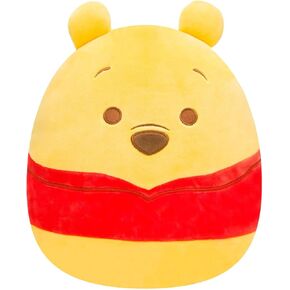 Squishmallows Official Kellytoy Pooh Bear Character Soft Squishy Plush Stuffed Toy Animals (8 Inch, Pooh)