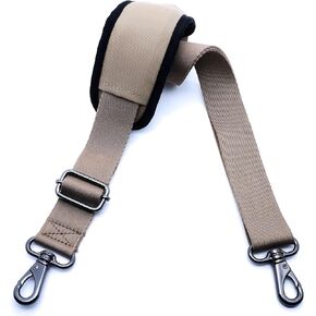 Shoulder Strap, Universal Adjustable Shoulder Belt Replacement Laptop Bag Shoulder Strap with Metal Hooks for Briefcase, Laptop Messenger Bag, Luggage Duffel Camera