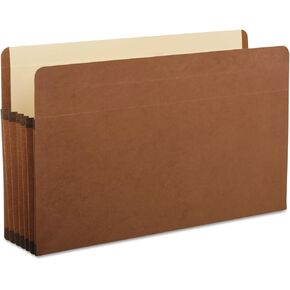Pendaflex Premium Reinforced Recycled File Pockets 5 Pack (85565)- Legal size with 5 1/4" expansion
