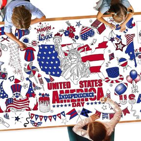 DDMY New Year 2025 Giant Coloring Poster, 72 x 35.5 Inch Versatile Drawing Paper Coloring Table Cover, Kids Art Crafts Coloring Poster Perfect for School Party/Kids Party/Special Events Decoration in Kuwait