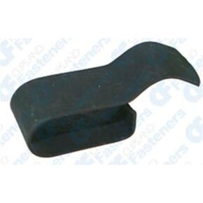 100 Wire Loom Clips Black 3/8" Clamping Diameter