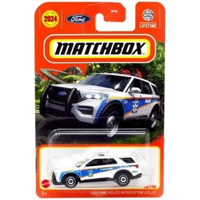 Matchbox 2023 Ford Police Interceptor Utility (Paramedic) 36/100 1:64 Die-Cast Vehicle