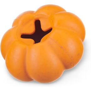 Barkbox BARK Squash Dog Toy | Natural Rubber, Treat Dispensing, Cream Scented & Fun Wobble Design | Dog Toy for Aggressive Chewers