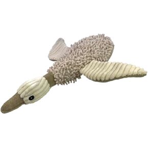 Plush Dog Toys with Durable Squeaker and Crinkle Paper Dog Chew Toy Multi-Size and Color by Petlou (Natrual Wild, 12 Inch Mallard Duck)