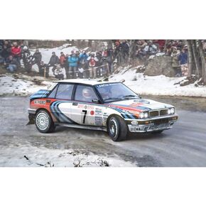 Italeri 1/24 Lancia Delta HF Integrale 1990 Monte Carlo Rally Model Car It3658