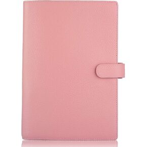 Genuine Leather a5 Planner Cover Personal Organizer, Compatible with Stalogy Hobonichi A5 Size Planner Notebooks (Croco-Green)