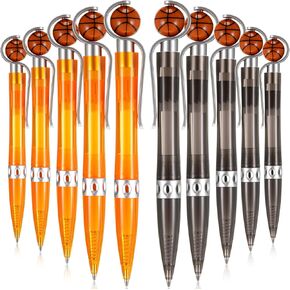 Geyoga 20 Pcs Basketball Pen Sports Ballpoint Pens Basketball Party Favors Sports Souvenirs Black Ink Writing Pen for Office Desk Fun Stationery Supplies