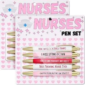 10 Pcs Pet Lovers Pens, Cat Dog Lovers Ballpoint Pens Cat Lovers Pens Set with Funny Phrase, Black Ballpoint Pens for Everyday Use, Cute Gifts for Him Her Who Loves Cats Dogs Pets Animals (Cat)