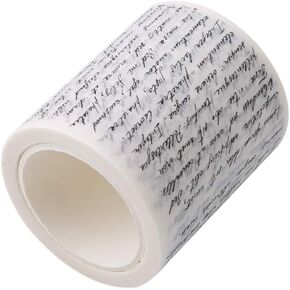 LIUCM Washi Tape Masking School Supply Scrapbooking Wide Tape Adhesive Vintage Tape(style7)