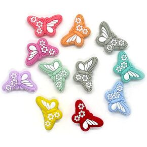 14PCS Turtle Leaf Silicone Beads, Cartoon Turtle Leaf Silicone Focal Beads, Green Plant Silicone Beads for Keychain Making, Loose Beads Bulk for Pens DIY Handicrafts Necklace Bracelet Lanyard Pendants