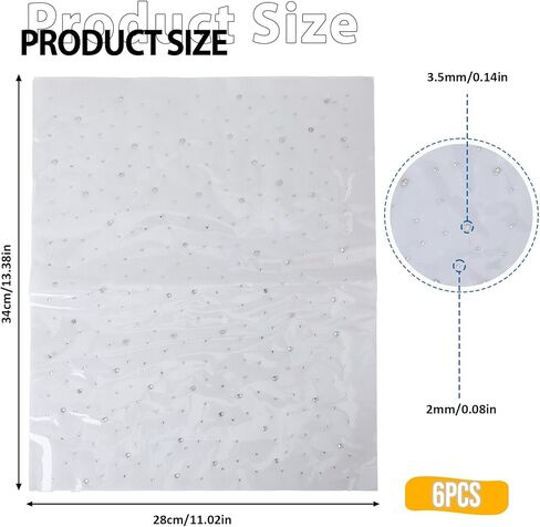 6 Sheet Iron on Rhinestone Sheets Transfers for Clothing Iron on Crystal Transfers Patches, Glitter Hotfix Rhinestone Decals, Flat Round Rhinestone Transfers Patches for DIY Craft (2mm, 3.5mm) in Kuwait