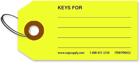 ID Key Tags - Pk/250 in Saudi Arabia