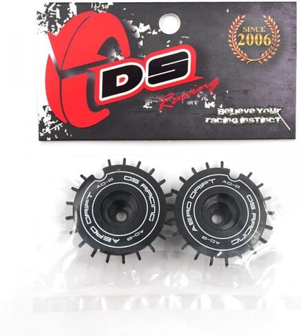 1/10 RC Aero Drift Wheel Covers, Flat Type, Compatible with Drift Element and Feathery Wheels Rims, Aerodynamic, Protective, Customizable (Black) in Saudi Arabia
