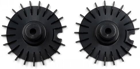 1/10 RC Aero Drift Wheel Covers, Flat Type, Compatible with Drift Element and Feathery Wheels Rims, Aerodynamic, Protective, Customizable (Black) in Saudi Arabia