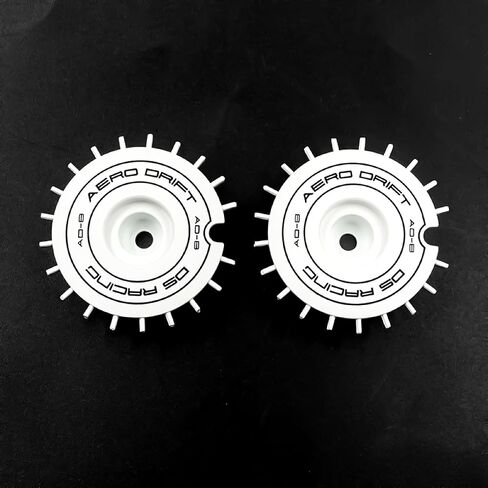1/10 RC Aero Drift Wheel Covers, Flat Type, Compatible with Drift Element and Feathery Wheels Rims, Aerodynamic, Protective, Customizable (Black) in Saudi Arabia