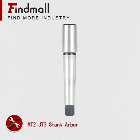 findmall 2MT To 2JT Tanged End Drill Chuck Arbor MT2 JT2 Fit for Drill Milling Boring Lathes in Saudi Arabia