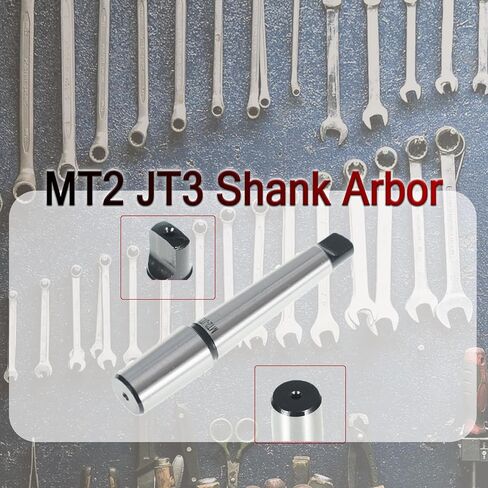 findmall 2MT To 2JT Tanged End Drill Chuck Arbor MT2 JT2 Fit for Drill Milling Boring Lathes in Saudi Arabia