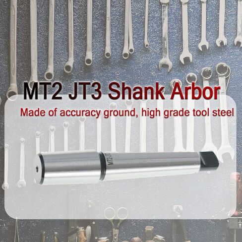 findmall 2MT To 2JT Tanged End Drill Chuck Arbor MT2 JT2 Fit for Drill Milling Boring Lathes in Saudi Arabia