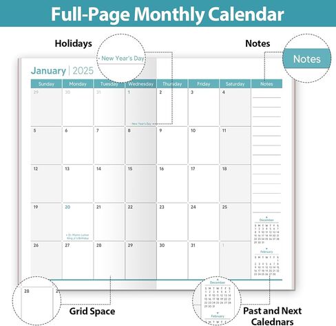 6 Pack Pocket Calendar 2025-2026 for Purse, 3.5 x 6 Inch Pocket Planner Small Monthly Calendar from Jan 2025 to Dec 2026 for Women Men New Year Gifts(Pink) in Saudi Arabia