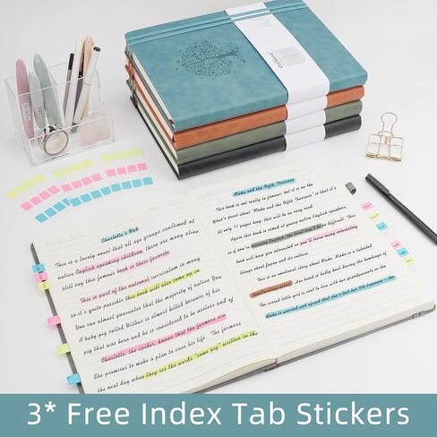 Large Notebook Journal for Women Men A4 Hardcover Leather with Pen Loop College Ruled Large Journals for Note Taking Travel Work School Lined Sky Blue in Saudi Arabia