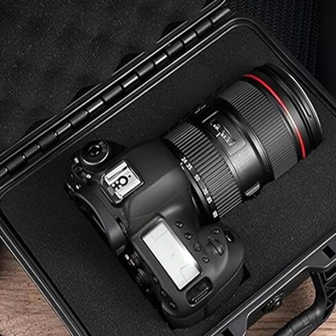 5 قطع من وسادات إسفنج البولي يوريثين من LANIAKEA، 16 × 12 × 1.5 بوصة، أوراق إسفنجية قابلة للقص للتعبئة، صندوق أدوات إسفنجي حرفي، حشوة إسفنجية لتخزين صندوق أدوات الكاميرا، أحمر وأسود in Kuwait