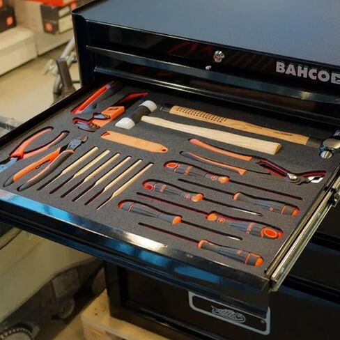 5 قطع من وسادات إسفنج البولي يوريثين من LANIAKEA، 16 × 12 × 1.5 بوصة، أوراق إسفنجية قابلة للقص للتعبئة، صندوق أدوات إسفنجي حرفي، حشوة إسفنجية لتخزين صندوق أدوات الكاميرا، أحمر وأسود in Kuwait