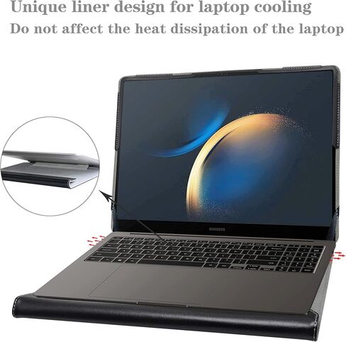 Alapmk Protective Case for Samsung Galaxy Book4 Edge NP960XMAA NP960XMBA/Samsung Galaxy Book4 Ultra 16 NP960XGL/Samsung Galaxy Book4 Pro 360 16 NP960QGK/Galaxy Book4 Pro 16 NP960XGK,Black in Kuwait