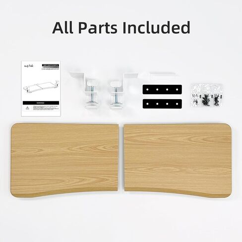 suptek Small Keyboard Tray Under Desk Pull Out with C Clamp Mount, Computer Keyboard & Mouse Tray, 20 (24.2 Including Clamps) x 11.8 inch Slide-Out Platform Computer Drawer for Typing, Black, DSF1S in Kuwait