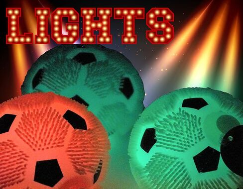 كرات ضغط كرة القدم المضيئة من JA-RU (كرتين متنوعتين) كرات حسية إسفنجية ذات طابع رياضي للأطفال. حقيبة هدايا عيد الميلاد لمستلزمات حفلات الكريسماس من Party Favor Fidget Pack. 6708-2س in Kuwait