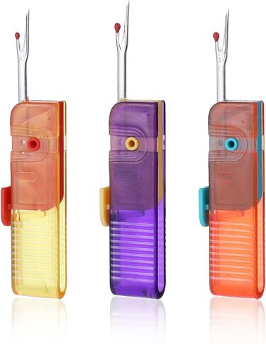 3 Pack Multifunctional Sewing Thread Removing Seams Rippers, Seam Ripper, Folding Seam Rippers for Sewing, Portable Thread Cutter, Stitch Remover Tool for Needlework, Crafting, DIY in Saudi Arabia