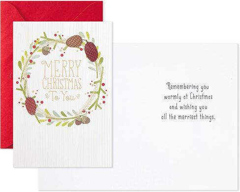 Hallmark Pack of Peanuts Christmas Cards, Ice Skating (10 Cards with Envelopes) in Saudi Arabia