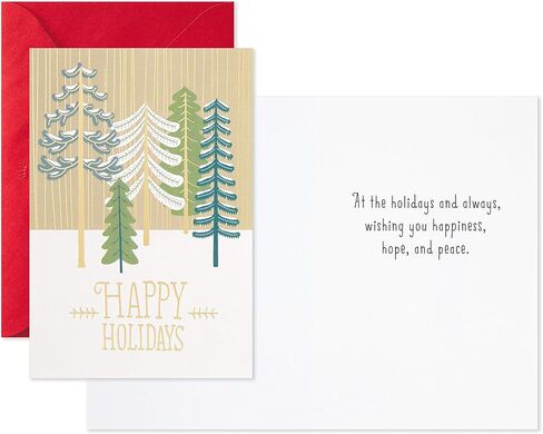 Hallmark Pack of Peanuts Christmas Cards, Ice Skating (10 Cards with Envelopes) in Saudi Arabia