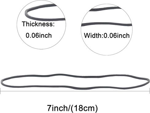 Foshine-Rubber bands large, Beige rubber band 7 inch 250Pcs Elastics Bands size 117A Long rubber bands for office supplies home Big Rubber Bands #117A (7" x 1/16") in Saudi Arabia