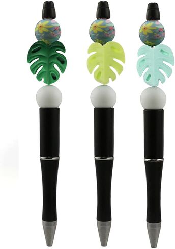 14PCS Turtle Leaf Silicone Beads, Cartoon Turtle Leaf Silicone Focal Beads, Green Plant Silicone Beads for Keychain Making, Loose Beads Bulk for Pens DIY Handicrafts Necklace Bracelet Lanyard Pendants in Saudi Arabia