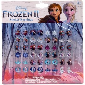 Disney Frozen 24 Pair Sticker Earrings