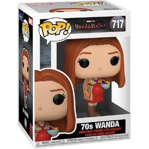 Funko Pop! Marvel: WandaVision - Pregnant 70's Wanda Vinyl Figure Multicolor, 3.75 inches