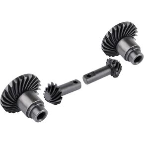 Steel 12T/24T Overdrive Gears Helical Gear Set for TRX4M TRX4MT Upgrades 1/18 RC Crawler, Front & Rear (4-Pack)