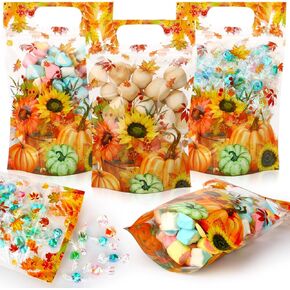Blosssound 50 Pcs Sport Plastic Bags Clear Baseball Sealing Pouches with Handles Resealable Baseball Party Zip Lock Bags for Sports Theme Birthday Party Candy Gift Wrap Supplies Decoration
