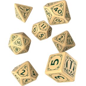 Q WORKSHOP Pathfinder Playtest RPG Dice Set 7 Ornamented Pieces