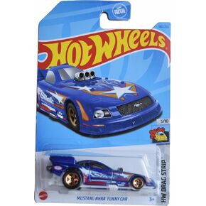 Hot Wheels Mustang NHRA Funny Car, HW Drag Strip 5/10 [Blue] 140/250