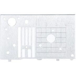 Metal Straight Stitch Needle Plate, Professional Needle Plate Compatible with Brother LB5000, Elite PE545, CE1100PRW, CE4400, CE-5500