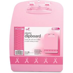 OIC Officemate Breast Cancer Awrnss Designer Clipboard (OIC08903)