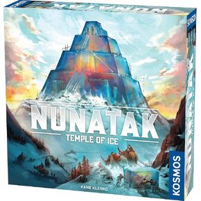 Nunatak: Temple of Ice| Strategy Game | Boardgame | Competitive Game| 2-4 Player Game | Ages 10+