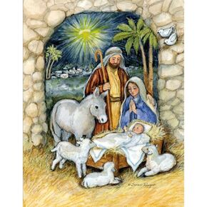 Lang Companies, Nativity Boxed Christmas Cards