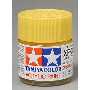 Tamiya America, Inc Acrylic XF3 Flat, Yellow, TAM81303